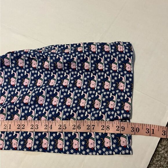 Vineyard Vines Men's Flannel Pajama Pants- Whale Reindeers XS - Picture 11 of 11